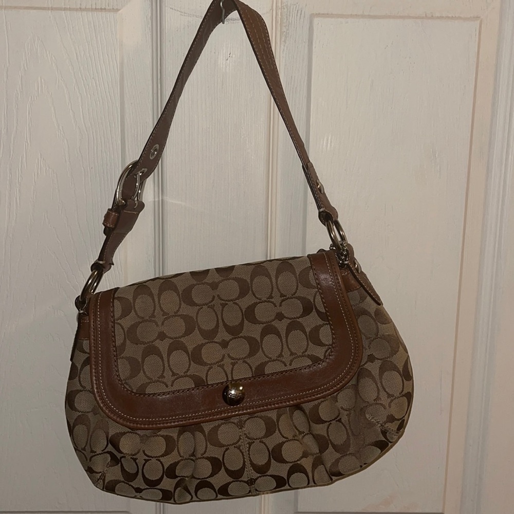 Brown Coach Vintage Bag